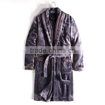 Grey Color Flannel Pajama for Man