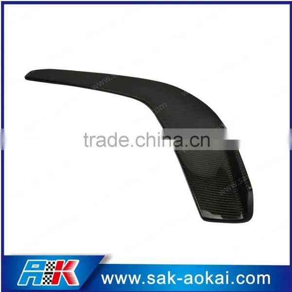 Universal Bumper Lip Spoiler Carbon Fiber Splitter Flap Cupwings photo-2
