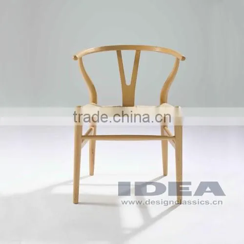 DC6013 Replica Hans Wegner Wishbone Chair - Beech Solid Wood in Natural Color photo-2