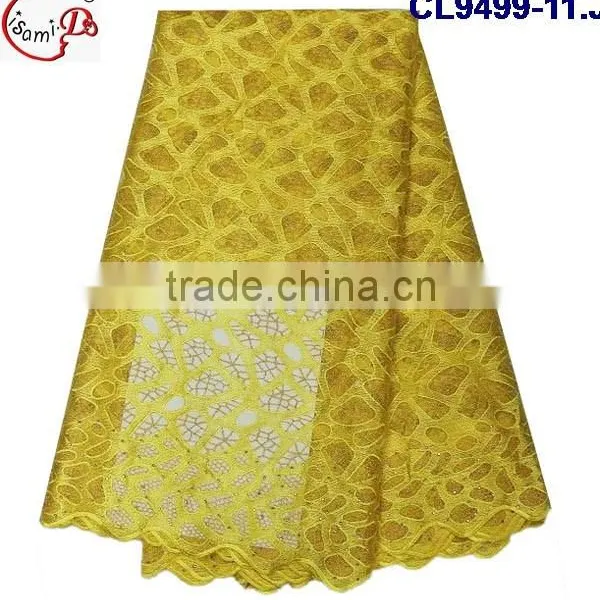 CL9499 Beautiful Design Hot African Style French Lace Fabric,net Tulle Lace Fabric for Sale photo-3