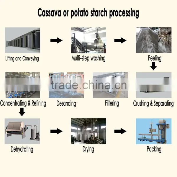 High Quality Fresh Mandioca Starch Processing Machine photo-6