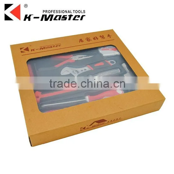 K-Mastet 8 Pcs Diy High Quality Household Tools Blow Case With Transparent Cover Hardware Kit photo-2
