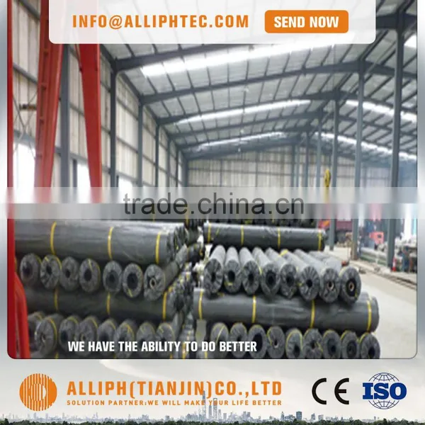 Geomembranes Type and HDPE,Virgin HDPE Material 1.5mm HDPE Geomembrane Fish Farm Pond Liner photo-4