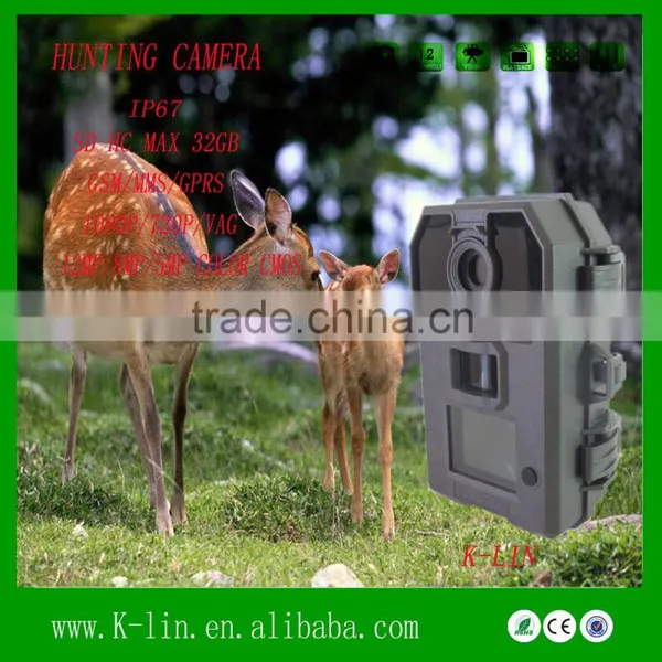 Wireless SMS MMS Black No Glow Stealth Caccia Trail Camera photo-3