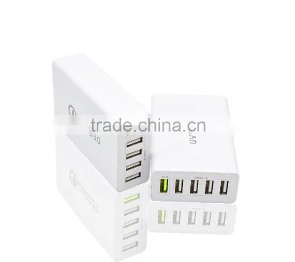 2016 Newest Product Home Charger 5-PORT USB Charger QC3.0 Quick Charger photo-4