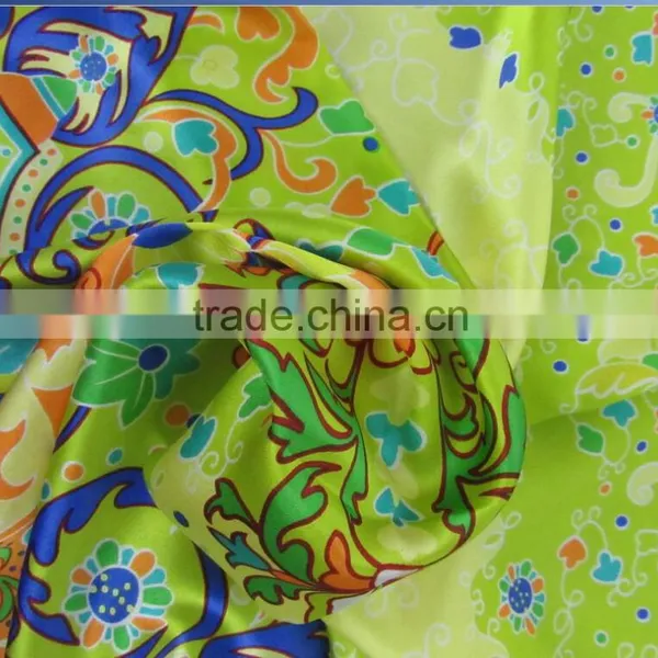100% Silk Flower Printed 53*53cm Silk Scarves photo-3