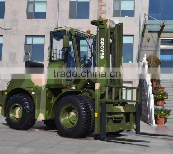 5ton Truck Forklift, Full Hydraulic Forklift, CE and 4WD Forklift Truck photo-4