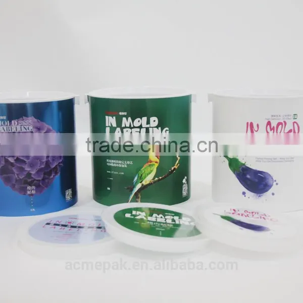 1~5L IML Paint Glue Plastic Bucket With Lid photo-6