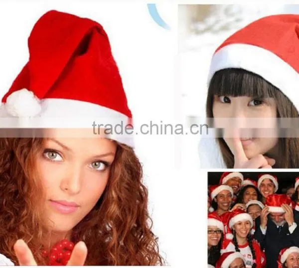 Warming Cotton Xmas Hat,2015 Year Best Sell Grace Style Christmas Hat in the USA,Trade Assurance Supplier