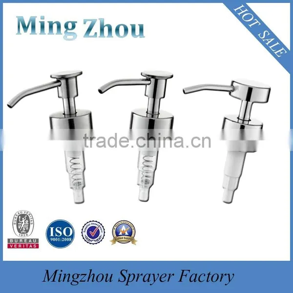 MZ-Factory Directly Supply Stainless Steel Lotion Pump/liquid Soap Pump 24/410 photo-5