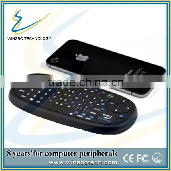 Handhold Mini Wireless Keyboard and Mouse for Apple Android/ Pc/ Tablets/ tv Box photo-4