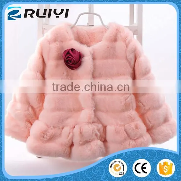 Children Clothing Baby Girl Fur Winter Coats photo-4