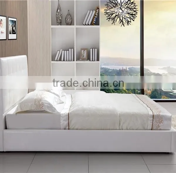 Home Furniture Prado Gas Lift Ottoman Faux Leather Storage Bed Quality Choice photo-4