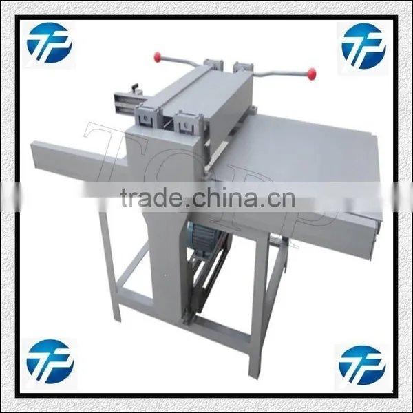 Cut Nice And Both Sides Cut And Safe Half Automatic Peanut Brittle Cutting Machine photo-3