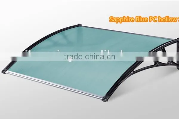 Best Sellling Easy Assembly DIY Polycarbonate Plastic Door Canopy Awning photo-2