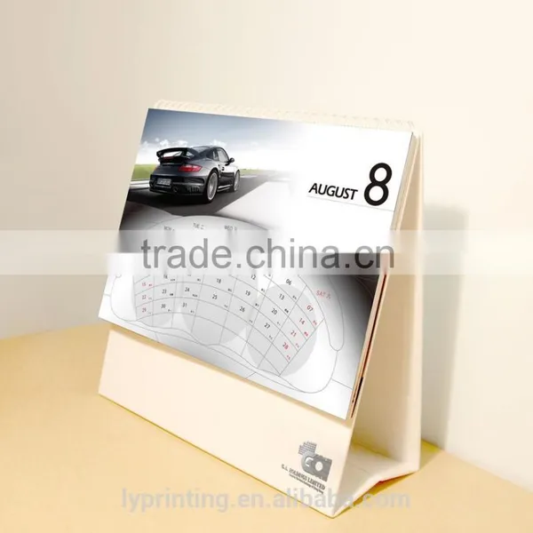2016 High Quality Custom Desk Calendar Printing,LOGO Printing photo-2