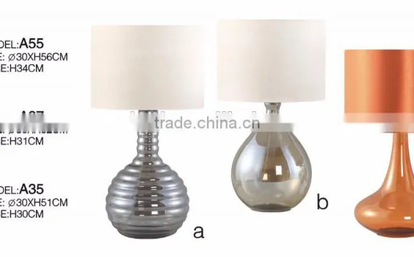 Glass Table Lamp