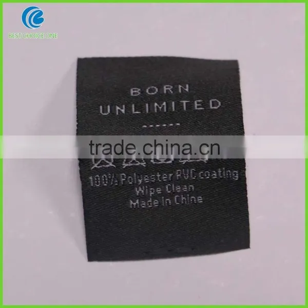 Straight Cut Apparel Label Fabric Soft Sew In Clothing Labels Jeans Jacket photo-2