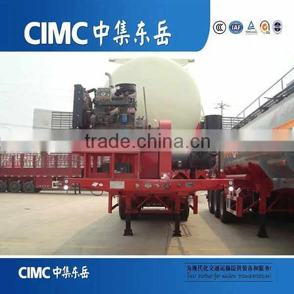 CIMC Cement Bulk Trailer Price/Concrete Mixer Semi Trailer Tank photo-2