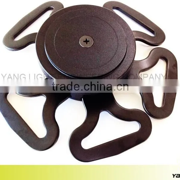 Taiwan Manufacturer Made Multi Points Harness Aluminium 7075 T6 With Five Curved Tang Safety Seat Belt Buckle