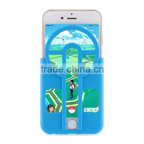 Silicon Pokemon Go Aimer for IPhone Case, Phone Case Aimed for Iphone 6/6s Plus