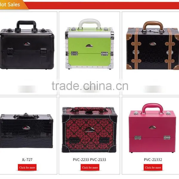 Fashion Professional Portable Aluminum Makeup Salon Cosmetic Case With Custom Logo photo-6