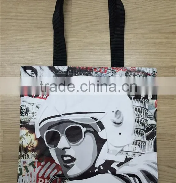 UV Digital Printed, 12 Oz, %100 Canvas Bag - Manufacturer in Istanbul photo-3