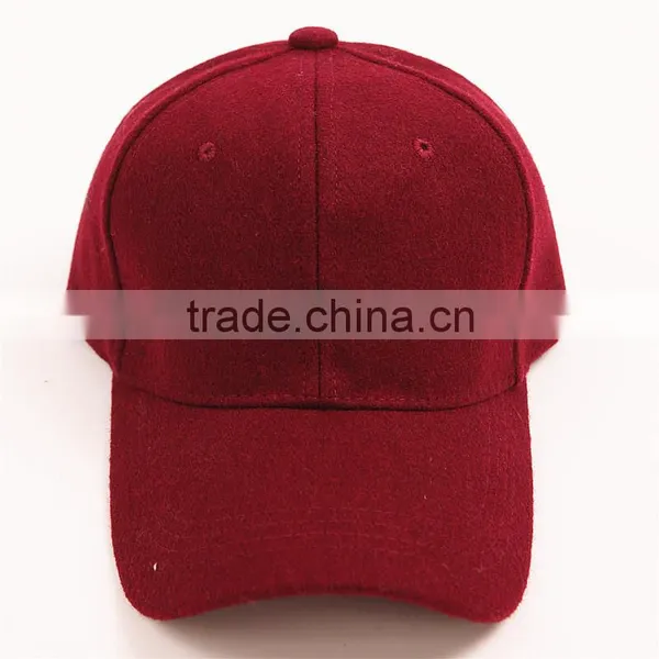 Blank Wool 5 Panel Trucker Hats Wholesale photo-3