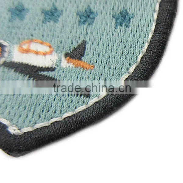 Custom Shaped Embroidered Patched No Minimum Laser Cut Embroidered Patch photo-4