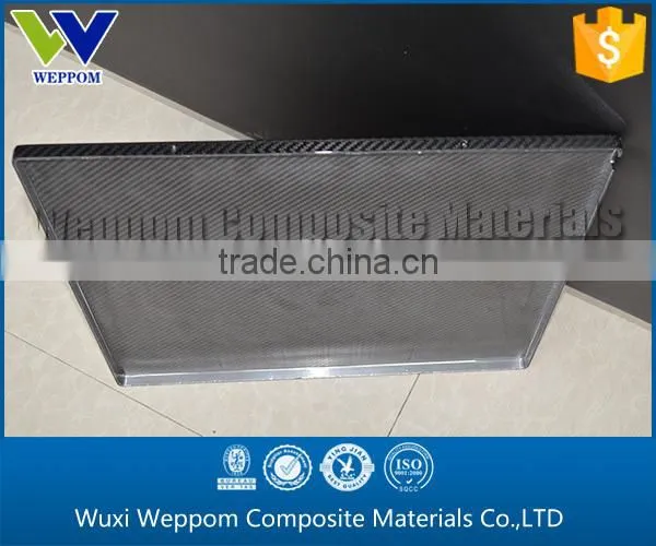 Custom 3k Twill Matte Light Weight Carbon Fiber Medical Box