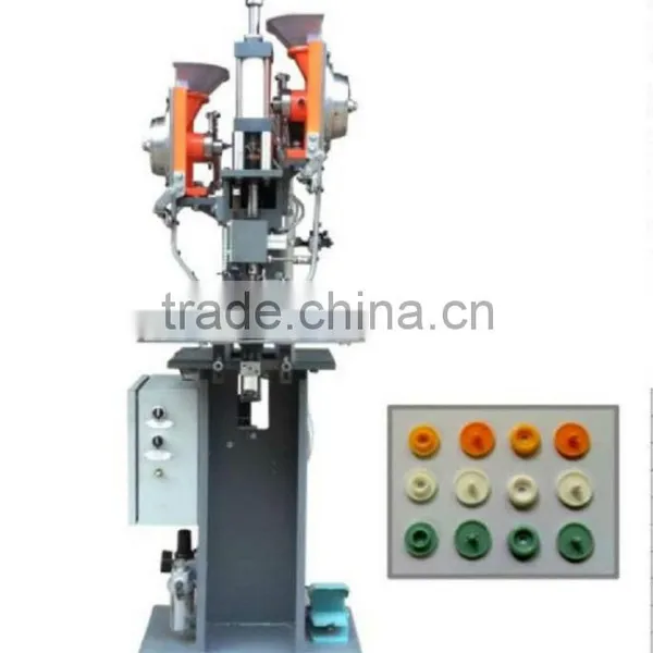 Automatic Plastic Snap Fastening Machine (Pneumatic)