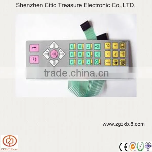 Dome Membrane Flat Keypad for Telephone Set