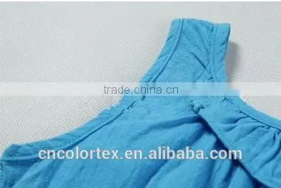 Hot Style Lace Collar Lace-up Dress Summer Girls Leisure Sleeveless Beach Dress photo-3