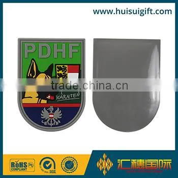 Wholesale Promotional Fashionable Silicone Rubber Garment PVC Badge