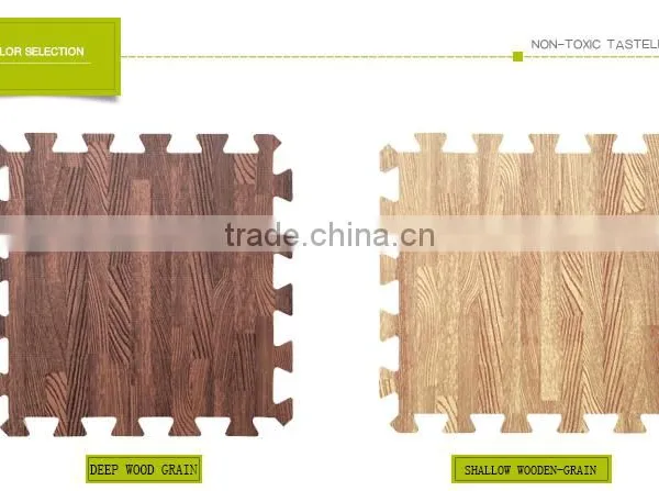 Hardwood Floor Eva Foam Jigsaw/puzzle Wall Tile photo-6