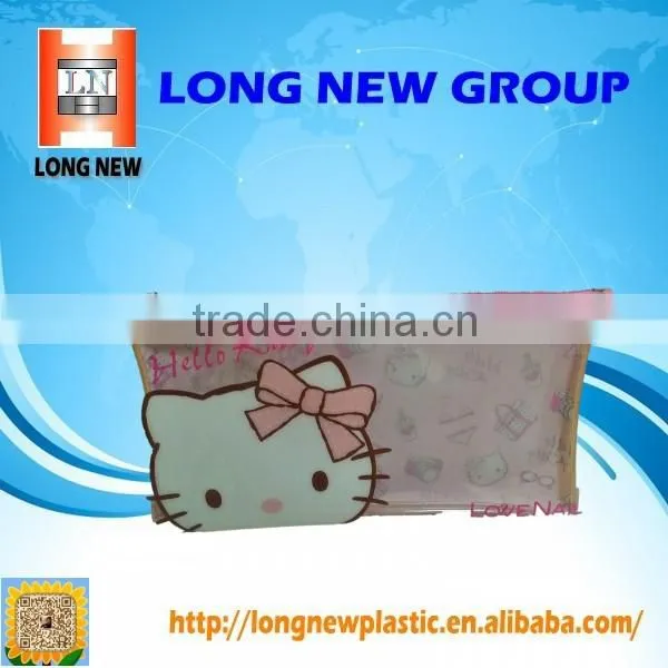 E New Products Hanbad Woman Cometic Promotional Pvc Zipper Bag photo-5