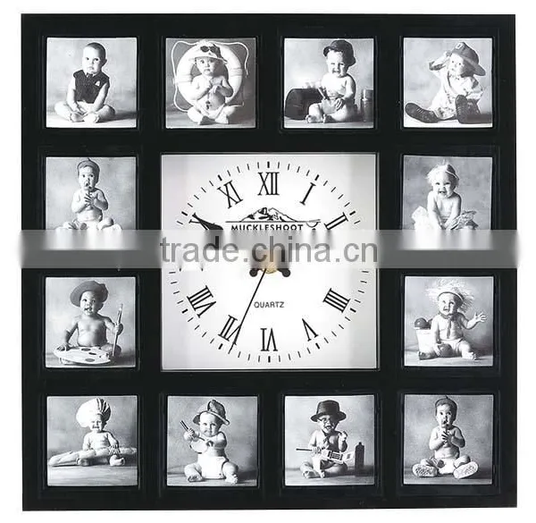 Decorative Photo Frame Wall Clock photo-2