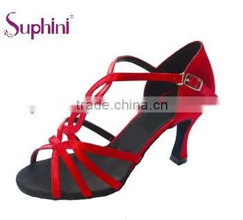 Fashionable and Professional Rhinestone/crystal Ladies Latin Dance Shoes photo-3