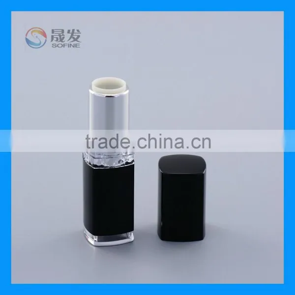 Cylinder Shape Empty Plastic Lipstick Packaging photo-2