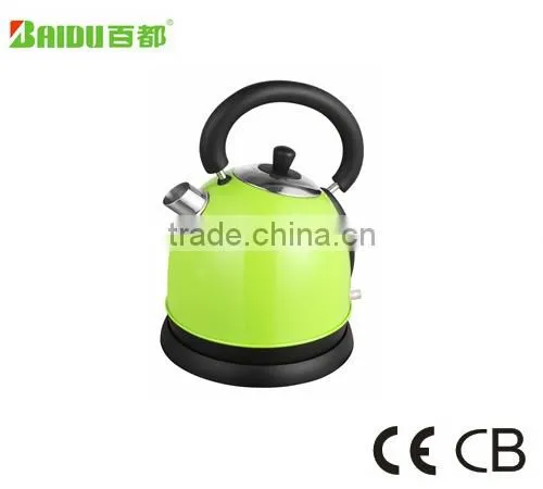 Baidu Wholesale Classic Design 1.8L Long Spoute Stainless Steel Electric Kettle Anti Slip Base photo-5