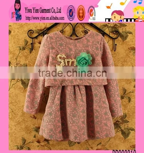 2015 New Design Baby Dress Pictures Wholesale Boutique Shop Hot Sale Kids Summer One Piece Dress photo-6