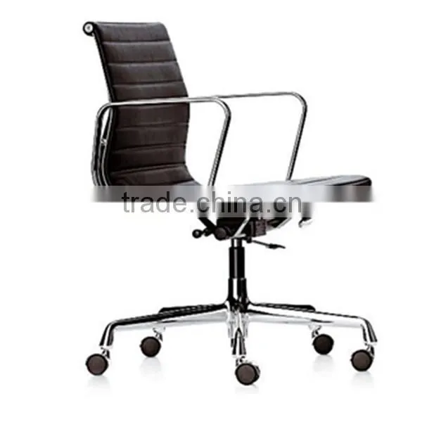 2014 Hot Selling Modern Chair, Luxury White Leather Boss Office Chair Furniture photo-6