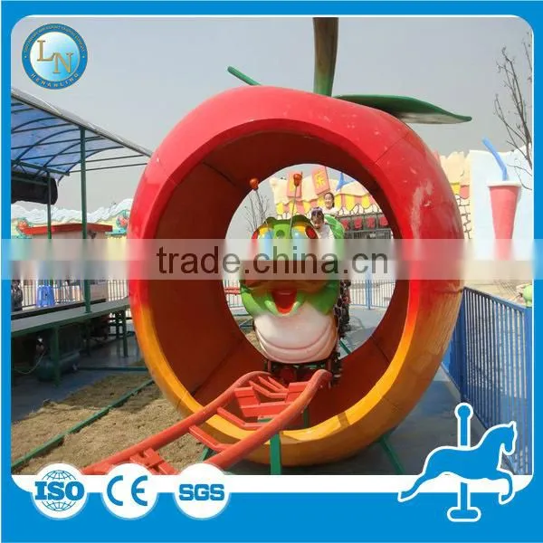 Amusement Electrical Train Set Worm Roller Coaster for Kids photo-3