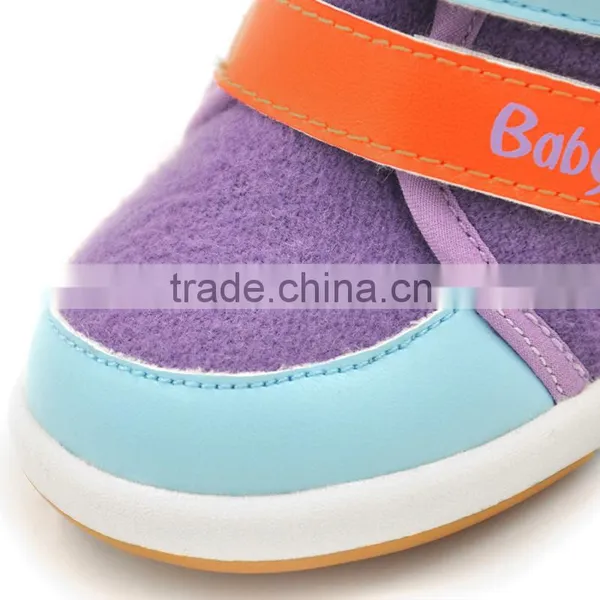2016 Wholesale Winter Thicken Warm Soft Baby Shoes Toddler Shoes photo-4