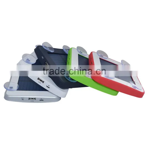 Free Solar Power Charger USB Output Power Bank and Solar Charger photo-2