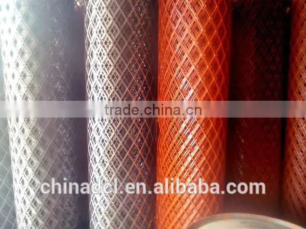 Galvanized / Plastic Coated Steel Expanded Plate Mesh photo-4