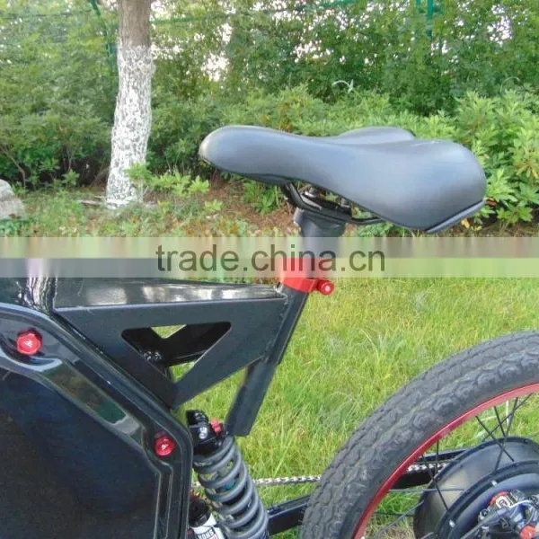 Lightweight Road Bike Electric Mountain Bike 72v 3kw With 7 Speed Wheel photo-3