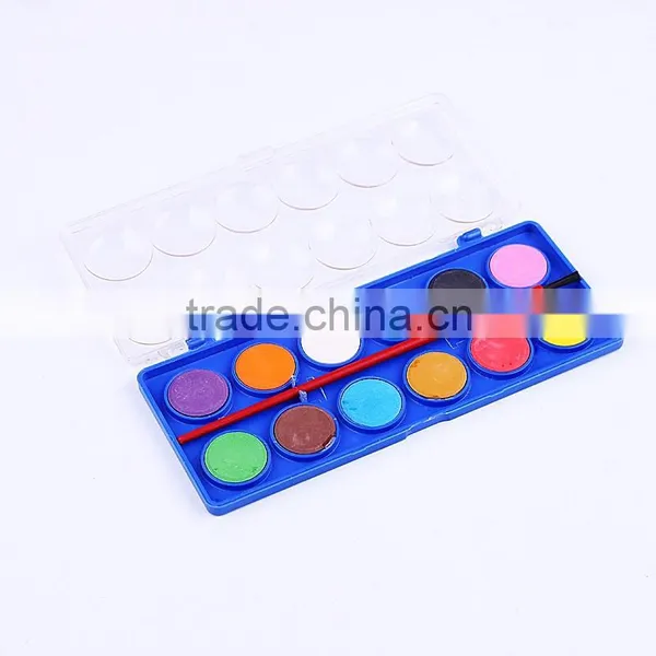Art Supplier Wholesale Watercolor Pan Set, , 12-Pack Powder Paint Watercolor photo-3