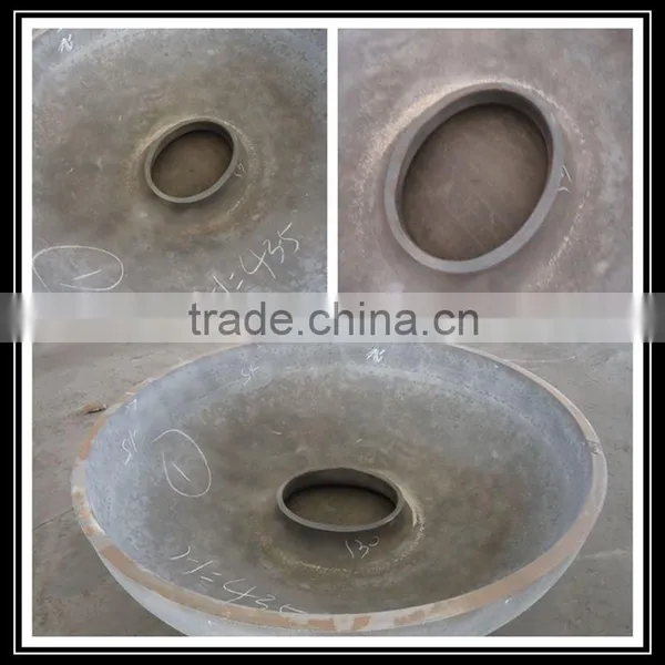 Flanged Manhole Punching Dish Head Big Steel Dish Cap photo-4
