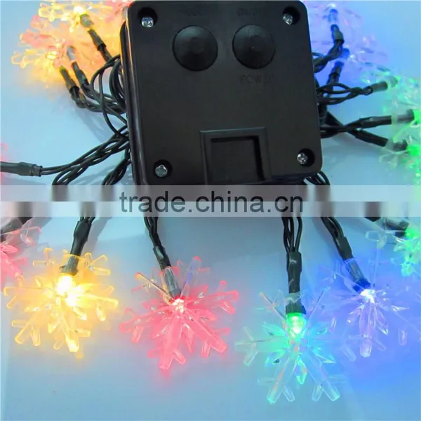 Beautiful Snowflakes Lights To Decorate The Christmas Tree photo-2